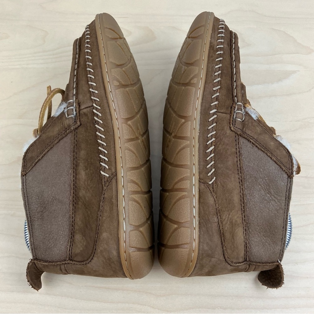 L.L. Bean Women’s Size 7.0 M Wicked Good Lodge Chukka Slipper Booties Brown - Picture 6 of 10